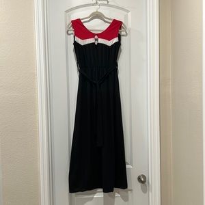 Women’s Maxi Dress. Empire waist, size small. Cotton blend with a belt.
